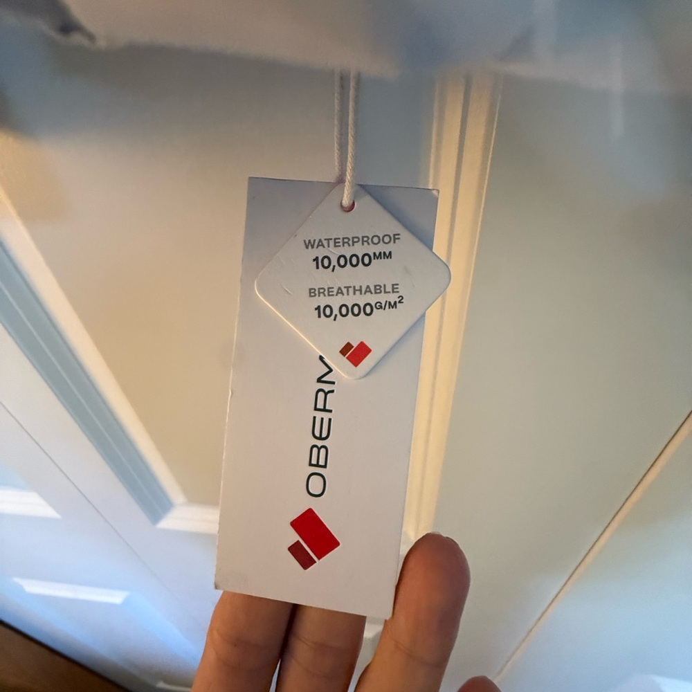 Blue Ice Obermeyer Bombshell Puffer Jacket with F… - image 5